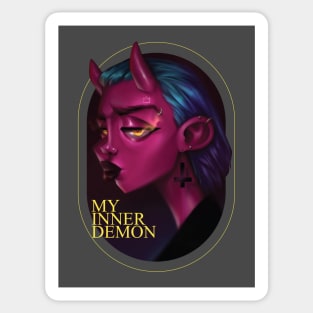 My inner demon Sticker